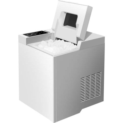 Fully Automatic Ice Maker Machine For Commercial Household Small Milk Tea Shop Round Ice Making Machine 1.3L