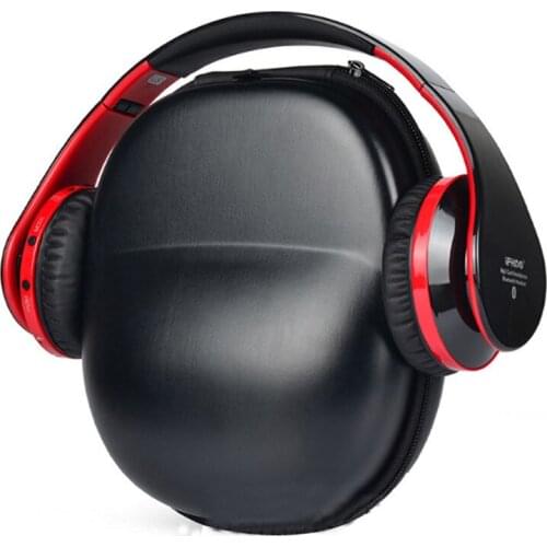 Portable Large Universal Hard EVA Headset Headphone Organizer Carrying Case Kit Hard Shell Box Earpads Storage Bag Zipper Pouch