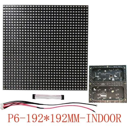Free shipping night club P6 P7.62 P8 P10 indoor led display cheap price Module pixels High resolution hub75 led screen