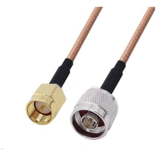 SMA Male to N Male Connector Pigtail Jumper RG316 Cable 50 ohm