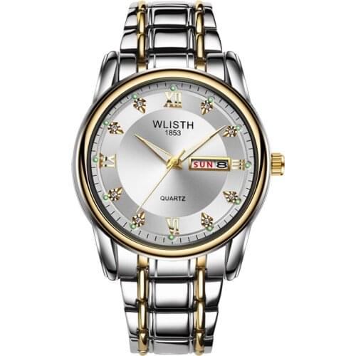 Luminous Wrist Watch 2021 Mens Watches Luxury Brand Male Clock Business Quartz Wristwatch For Men Week Date Relogio Masculino