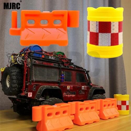 TRAXXAS TRX4 AXIAL YOKOMO Tamiya 1/10 1/8 RC model car track scene decoration props guardrail anti-collision bucket water horse