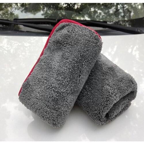 1200GSM Car Detailing Car Wash Microfiber Towel Car Auto Fiber Car Cleaning Rag Micro Drying Washing Cloth Accessories W1C7