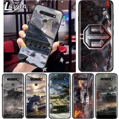 World of tanks for LG G8 G8S G8X V30 V35 V40 V50 V60 ThinQ Q60 K40 K50 K30 K41 K51 K61 K71 K92 Black Phone Case