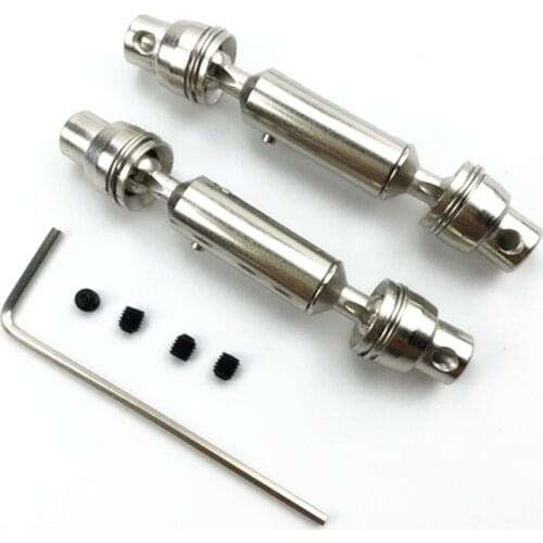 Ural Truck RC Car Spare Parts Metal Front Rear Drive Shaft for Henglong WPL Ural B36 B16 C14 C24 B24