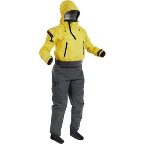 Womans Dry Suit For Kayak 3 Layers Waterproof Material Fabric DW101 Surfing Rafting Diving Clothes One Pieces