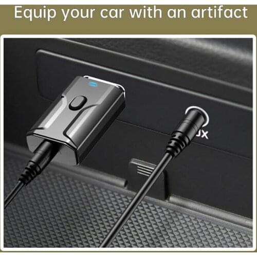4 in 1 5.0 Bluetooth Adapter USB Wireless Bluetooth Transmitter Receiver Music Audio for PC TV Car Hands-free 3.5mm