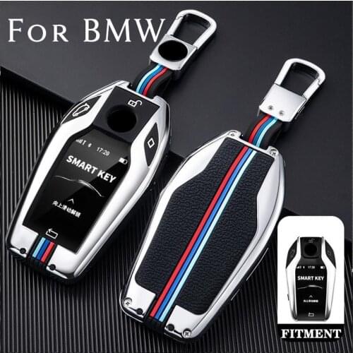 Zinc Alloy Car Key Case Remote Control Protector Cover For BMW 7 Series 5 Series G30 X3 I8 730Li X5 740