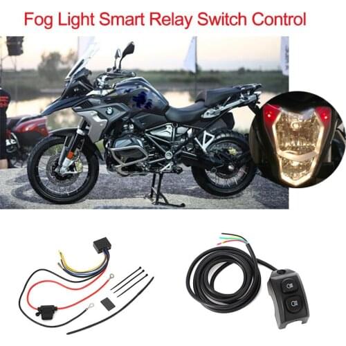 For BMW R1200GS R 1200 GS R1250GS F850GS F750GS ADV Adventure LC Motorcycle Handle Fog Light Smart Relay Switch Control