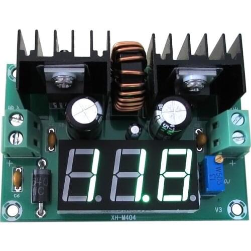 XH-M404 DC Regulator Buck Module Digital DC Regulator XL4016E1 DC Digital Display Regulator 8A