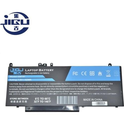 JIGU 7.6V 62Wh 6MT4T VMKXM 451-BBLN PF59Y WTG3T WYJC2 R0TMP 7V69Y Laptop Battery For DELL For Latitude E5450 Series E5550 E5570
