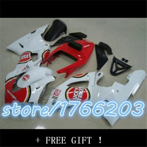 Red White Full Fairing for YZF-R1 98-99 YZF R1 98 99 R1 98 99 YZFR1 YZF1000 98 99 1998 1999 Ning