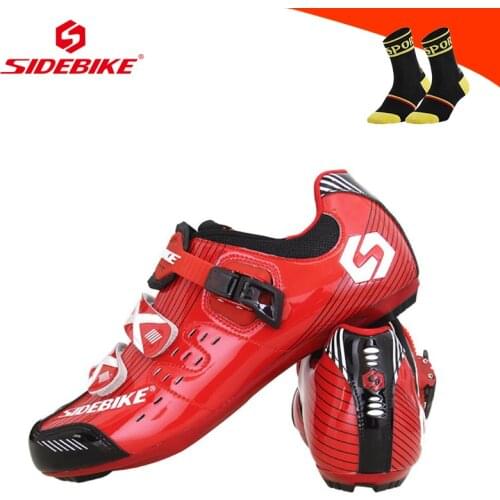SIDEBIKE Cycling Shoes Sapatilha Ciclismo Bike Off Road Shoes Zapatillas Deportivas Hombre Self-locking Breathable Men Sneakers