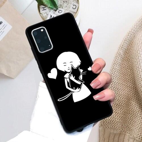 For Samsung Galaxy Fran Bow Soft TPU Black Border Samsung Galaxy Case