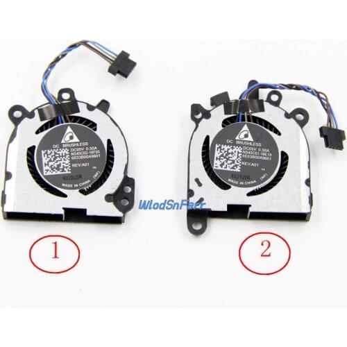 Original Laptop CPU Cooling Fan For HP ENVY 13 13-AB 13-AB026TU Fan 6033B0049601 Cooler NS45C02-16F05 13-ab NS45C01-16E19