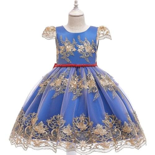 Newborn Baby Girl Dress Summer Embroidery Kids Infant Party Princess Dress Birthday Christening Gown Girls Dresses Baby Clothing