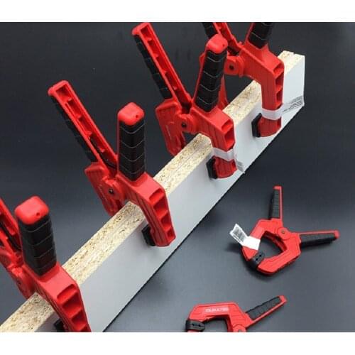Woodworking Spring Clamp A-shape Engineering Grade Plastic Wood Clips Hardware Woodworking DIY Nylon Clamps Tools 2/3/4/6/7Inch