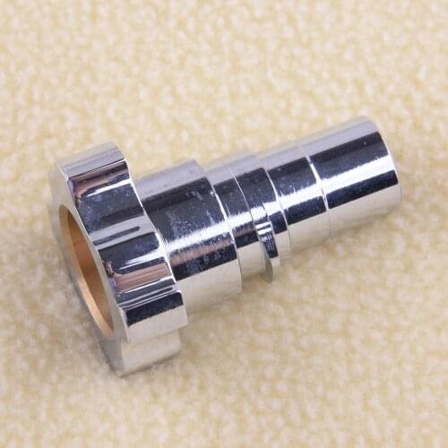 Silver PPS Spray Gun Cup Convertor Quick Connector Hopper Adapter Copper Threadless Fit for Fast Joint