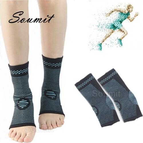 Sports Ankle Brace Socks for Women Men Compression Support Sleeve Breathable Injury Recovery Joint Pain Relief Foot Care Sock