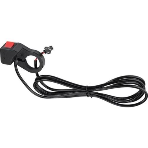 Scooter Handlebar Switch On/Off Rocker Switch For Ebike Scooter 22.5mm Universal Electric Bike Accessories