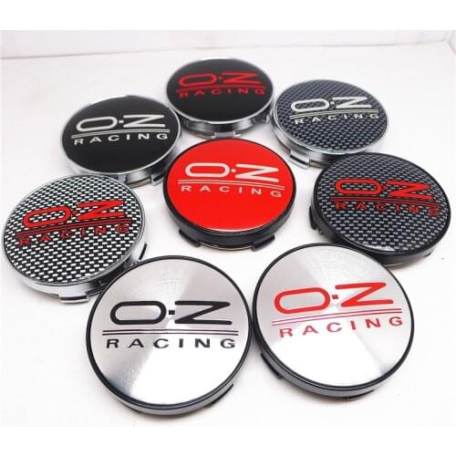 4pcs 60mm OZ Racing Car Wheel Center Hub Rim Cap Styling Cover 56mm Emblem Badge Accessories