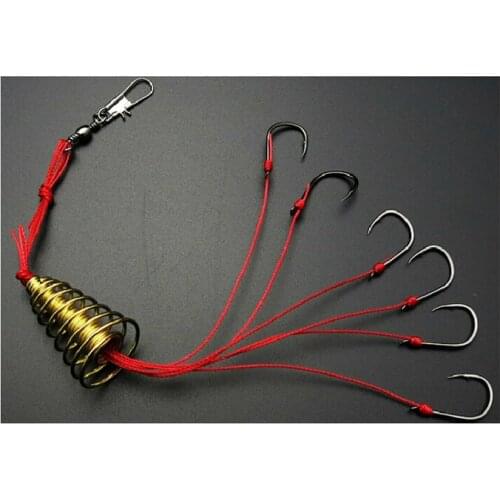 4pcs Explosion Fishing Hook Fishing Snap Hooks With Box