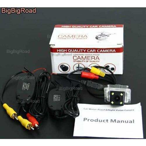 BigBigRoad For Chery Tiggo 3 Wireless Camera Car Rear View Reversing Camera Night Vision Waterproof HD CCD Parking Camera