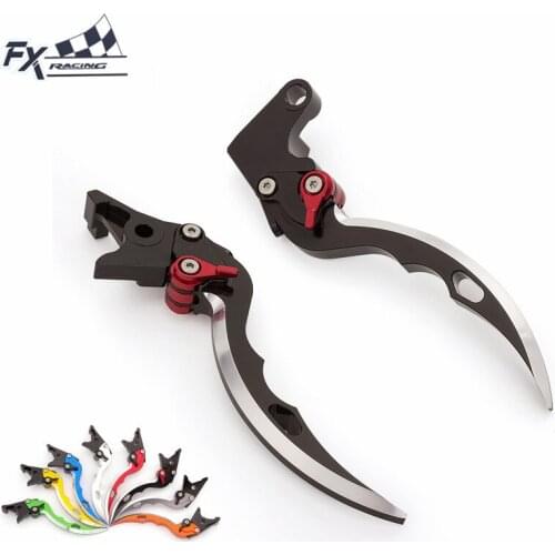 CNC Knife Blade Motorcycle Brake Clutch Levers Adjustable Brake Clutch Pair For Kawasaki Z750 Z 750 2004 - 2006 2005