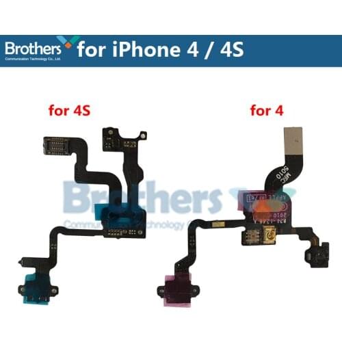 For iPhone 4 4S Power Flex Cable ON OFF Flex Cable for iPhone 4G 4S Power Flex Cable Phone Replacement Repair Parts Test Working