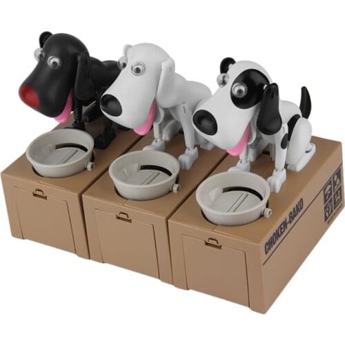 Hot Cute Small Dog Piggy Save Money Bank Saving Money Pot Coin Box Can Creative Gift Kids Birthday GiftsMoneybox Gifts For Kid