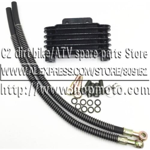 Small Oil Cooler radiator Dirt Pit Bike Monkey Racing Motorcyle High performance refit accessories Kayo BSE Chinese 110 125CC