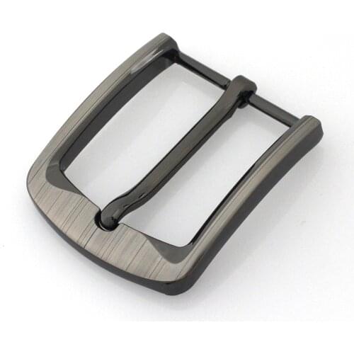 1pcs Metal 40mm Laser Belt Buckle Middle Center Half Bar Buckle Leather Belt Bridle Halter Harness Fit for 37mm-39mm belt