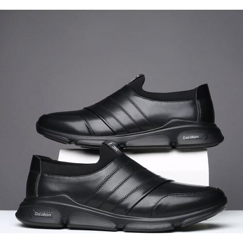 Misalwa Big Size 38 48 Daily Moccasins Men Loafers Casual PU Leather Men Flats Solid Comfortable Leisure Office Soft Shoes Blue