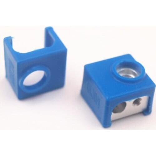 Funssor Flashforge HEATER BLOCK SILICONECOVER MK10 Silicone Socks instead ceramic insulation