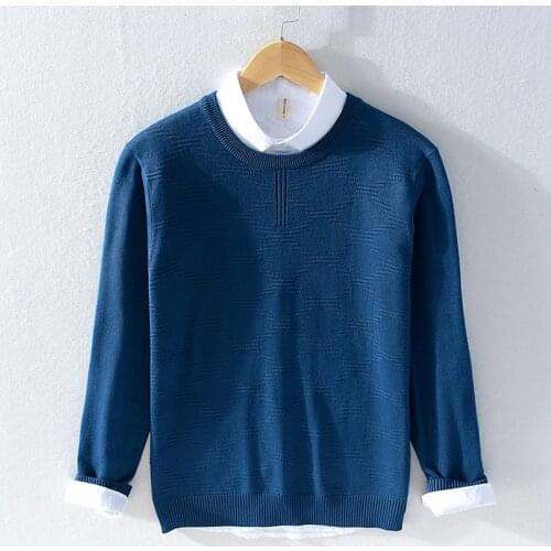 New brand Italy fashion sweater men casual autumn and winter sweaters for men trendy comfortable maglione sweater mens chandail