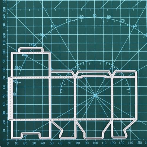 YaMinSanNiO Gift Box Metal Cutting Dies Purse Wedding Crown Treat Bag Paper Craft Dies Scrapbooking Diy Album Make Die Cut New