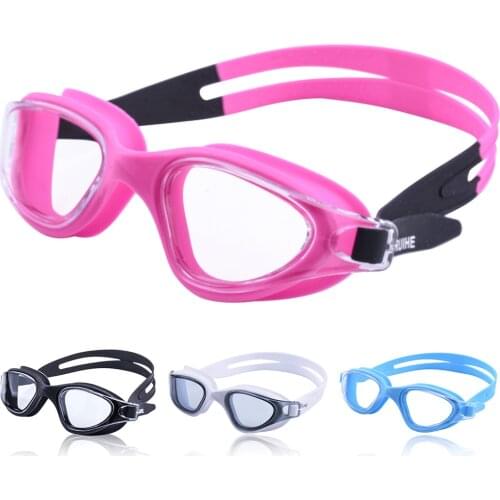 Professional Adults Swimming Goggles Anti-fog Silicone Swim Pool Glasses for Men Women Kids Waterproof Swim Eyewear