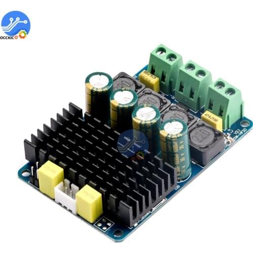 TDA7498 2X100W Digital Stereo Amplifier Board High Power Dual 2 Channel DC 8-32v Sound Board Car Speaker Volume Control