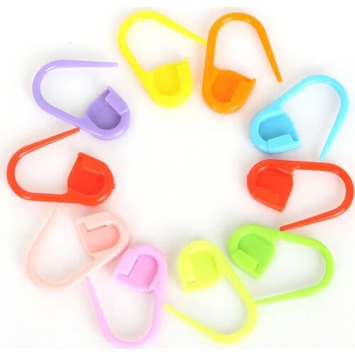 100Pcs Sewing Needle Knitting Craft Tool Crochet Locking Stitch Marker Clip Holder Sewing Tools Accessories