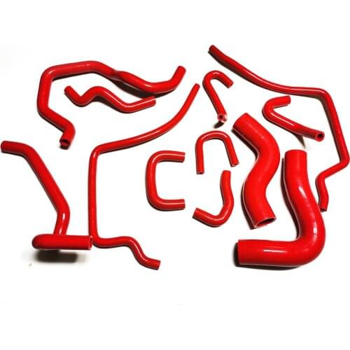12pcs Silicone RADIATOR HOSE KIT for SUBARU Impreza GC8 EJ20 STi, WRX, GT Vers 3~6 96-00