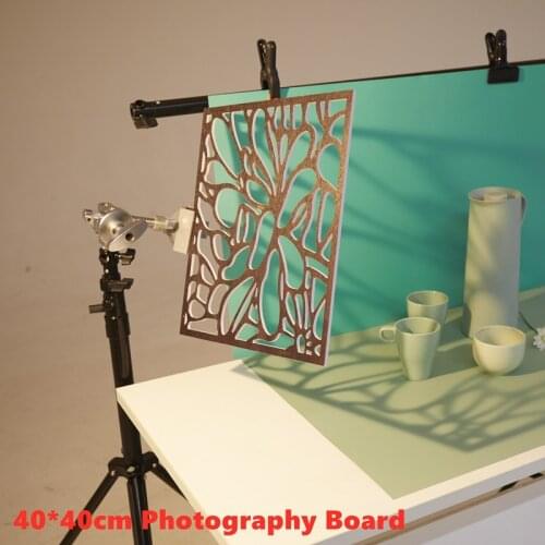 30*30cm Wood Grain Background Board of Lighting Props Pastel Backdrop Party Supplies Retro Photographic for Photo Studio