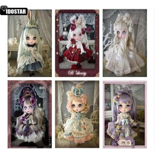 Full Square/Round Drill 5D DIY Diamond Painting "Cartoon girl" 3D Embroidery Cross Stitch 5D Home Decor Gift