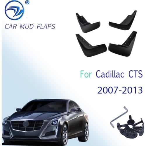 For Cadillac CTS 2010 2011 2012 2013Set Car Mud Flaps Mudflaps Splash Guards Mud Flap Mudguards Fender Front Rear