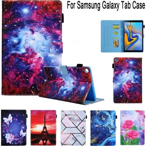 Case For Samsung Galaxy Tab A7 10.4 2020 Cover T500/T505 Tab 8.0 T290 T295/Tab 8.4 T307/Tab 10.1T510 Tablet Painted Shell Case