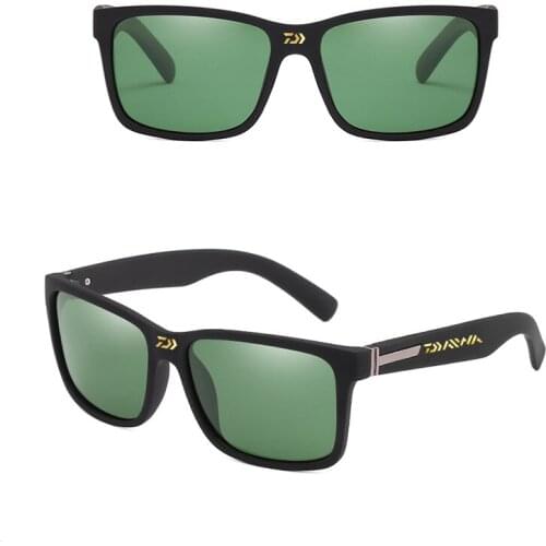 DAIWA Fishing Glasses Men Outdoor Fishing Sports Riding Polarized Sunglasses Beach Travel Fashion Retro Sunglasses