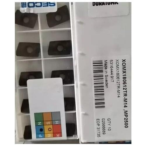 10PCS CARBIDE INSERT XOMX180612TR M 14 TP2500