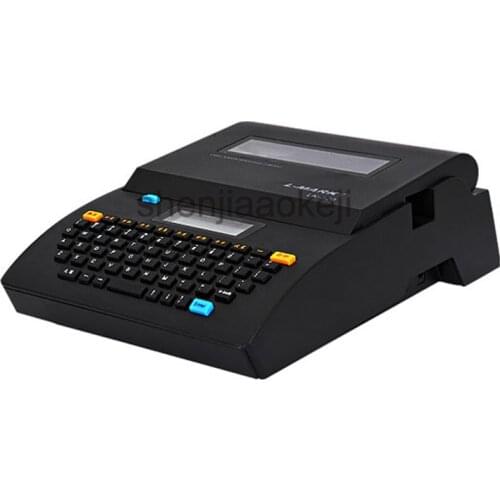 Line mark printer Cable ID Printer+Can Connect PC Electronic Lettering Machine PVC Tube Printer Wire Mark Machine LK-320P/LK-320