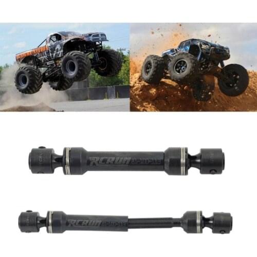 Metal CVD Drive Shaft Adjustable Transmission Shaft for SCX10 1/10 RC Crawler Q6PD