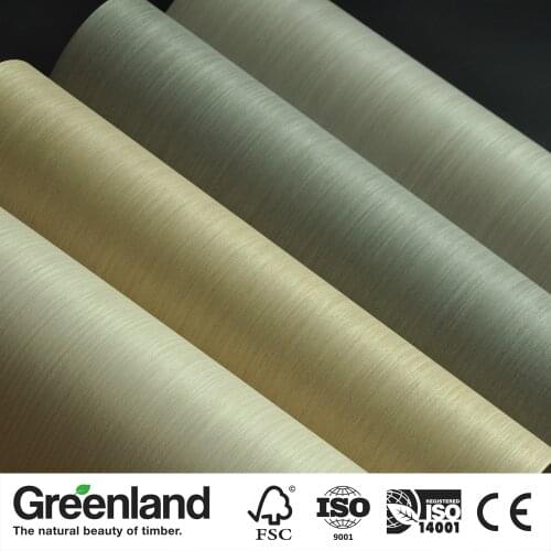 Silver OAK Wood Veneer Design for Automotive Interior