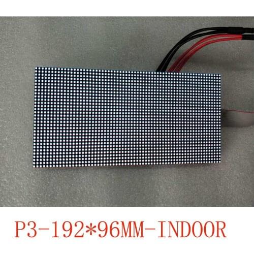 Led panel P3 indoor Shopping Center led display adversting small module matrix 64x32 pixels High resolution hub75 screen